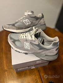 New Balance 993 MR993GL MADE IN USA grigio tg 45