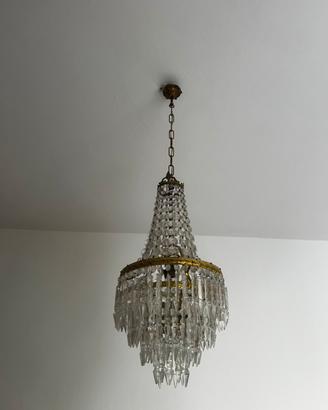 Lampadario e  2  abat jour