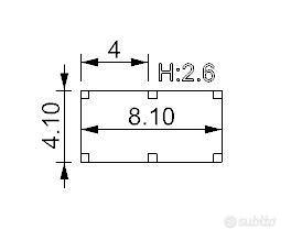 Soppalco industriale 32 mq