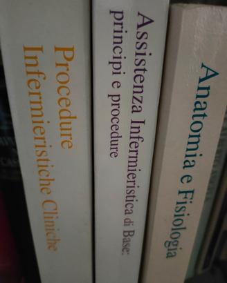 libri infermieristica, OSS,  biologia e medicina