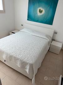 LETTO CONTENITORE+COMODINI
