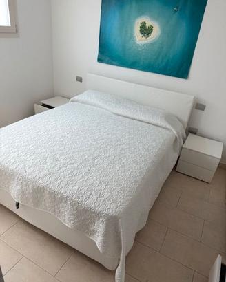 LETTO CONTENITORE+COMODINI