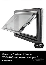Finestra Carbest per camper/furgone nuova