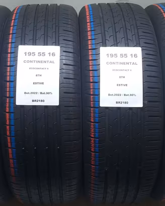 4 GOMME 195 55 16 CONTINENTAL BR2180