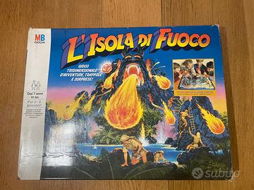 Gioco da tavolo “isola di fuoco” 1986