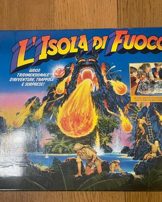Gioco da tavolo “isola di fuoco” 1986
