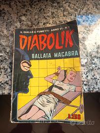 fumetto vintage diabolik