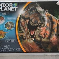 Scava e costruisci Gioco Micro Planet T-Rex
