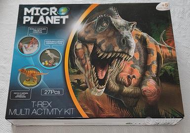 Scava e costruisci Gioco Micro Planet T-Rex