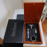 kit accessori per bottiglia di vino