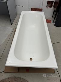 Vasca da bagno in ghisa anni 60