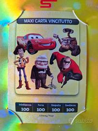 Maxi carta Vincitutto Esselunga Disney Pixar