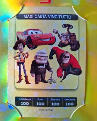 Maxi carta Vincitutto Esselunga Disney Pixar
