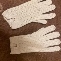 Guanti in cotone vintage - prodotti a mano
