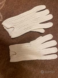 Guanti in cotone vintage - prodotti a mano
