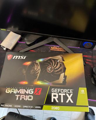 scheda video trio MSI 2080