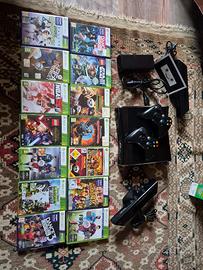 2 kinect + xbox + due controller + 14 giochi