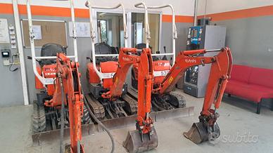Miniescavatore Kubota K008-3