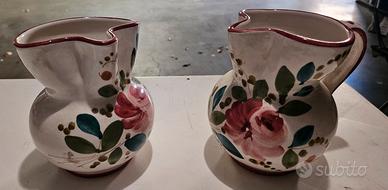 Brocca in ceramica Deruta