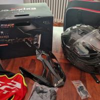 casco ls2 mx701 Explorer carbon