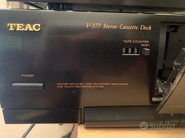 Teac registratore cassetta V 377