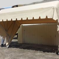 Tenda da sole a cappottina (con 5 raggi)