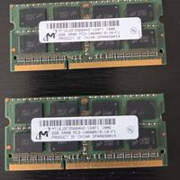 Sodimm DDR3 4GB 10600