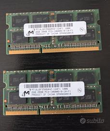 Sodimm DDR3 4GB 10600