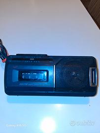 Radio cassette registratore