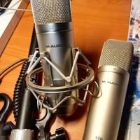 coppia microfoni da studio. M-AUDIO. CLASSE -A