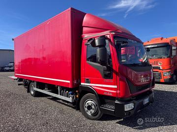 Iveco eurocargo 80e21 furgone e sponda 2017