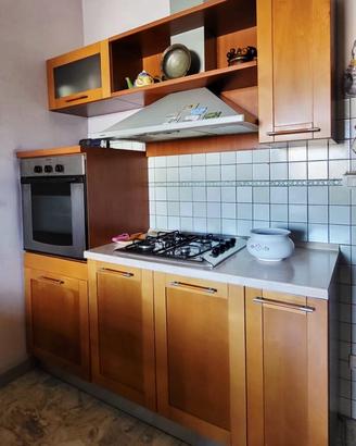 Cucina comleta e camera