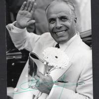 AUTOGRAFO PRESIDENTE HABIB BOURGUIBA TUNISIA TUNIS