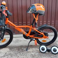 bicicletta per bambino BTWIN da 16"