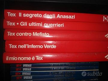 FUMETTI VOLUMI TEX VARI