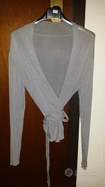 Coprispalle rosso, nero, rosso e nero con brillant