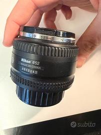 Nikon AF Nikkor 50mm f/1.8D camera lens