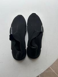 Scarpe nere Balenciaga sneakers speed in maglia n