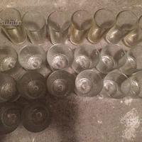Set di bicchieri per acqua e vino
