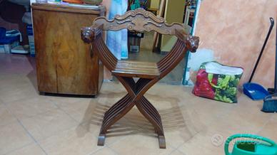 sedia in legno per amatori.