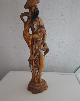 Statuetta orientale in resina
