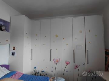 Armadio 6 ante con anta ad angolo- Viareggio