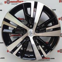 4 cerchi lega peugeot 3008-4008-5008 18 lt002027