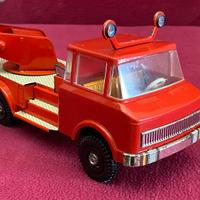 Giocattolo Latta Vintage Camion Pompieri ITALIANO