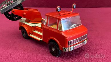 Giocattolo Latta Vintage Camion Pompieri ITALIANO