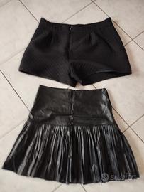 pantaloncini eleganti zara taglia L