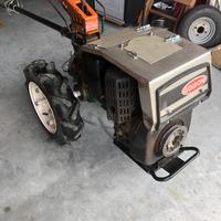 Motocoltivatore, barra falciante e fresa