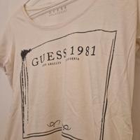 T-shirt Guess bianc