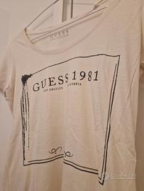 T-shirt Guess bianc