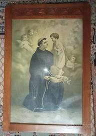 Quadro Religioso Sant'Antonio Vintage